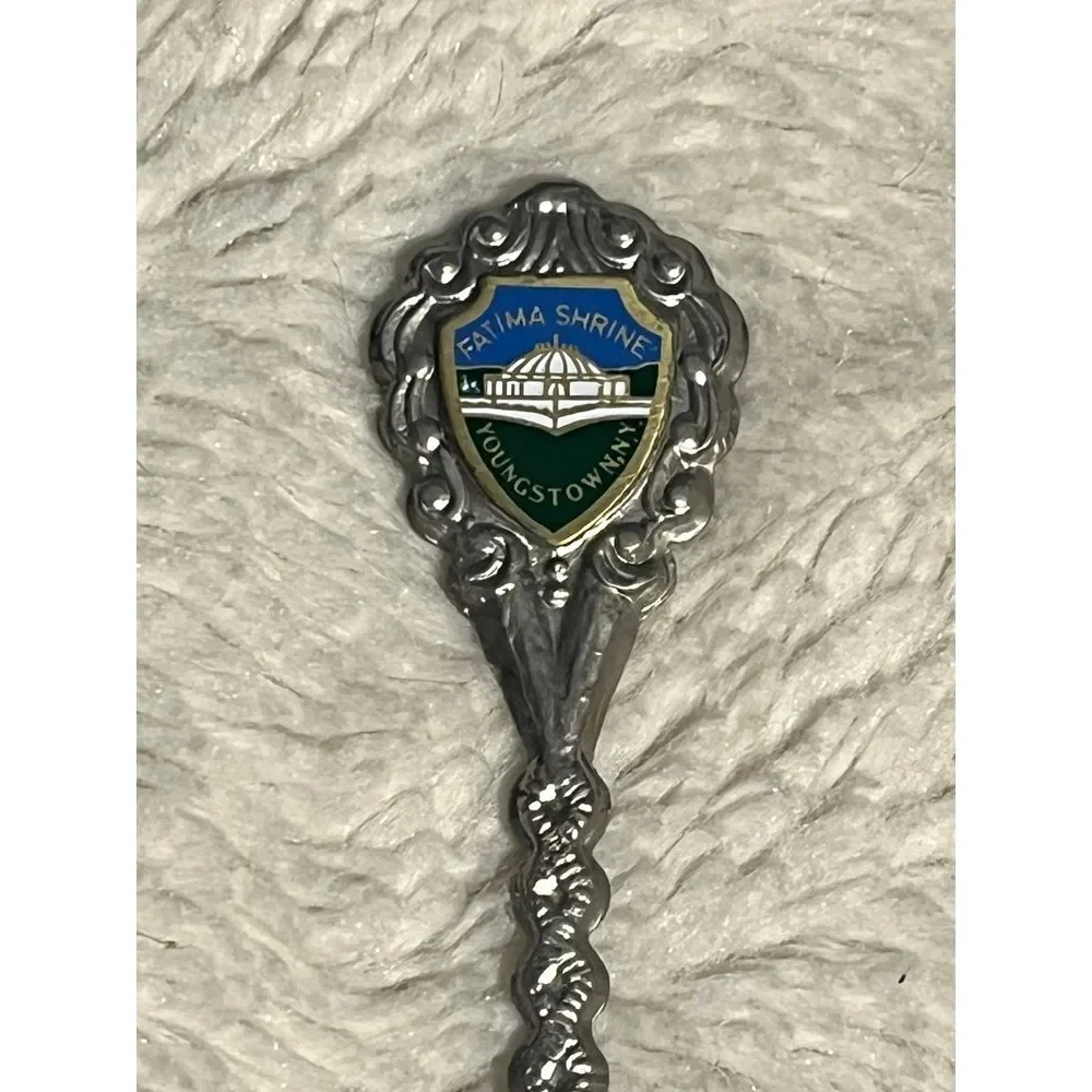 Vintage  Fatima Shrine Souvenir Spoon US Collectible Youngstown‎ New York NY